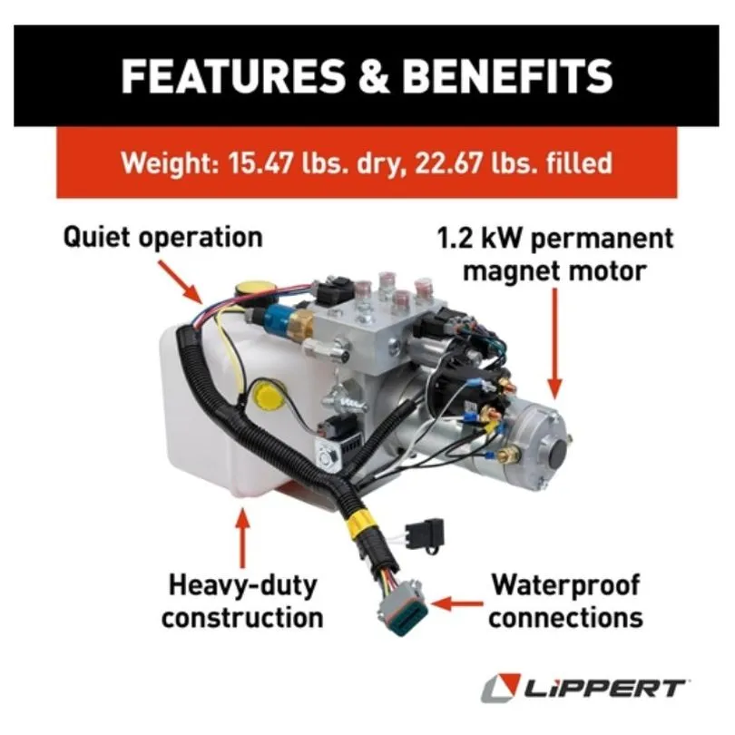 LIPPERT HYDRALIC PUMP ASSEMBLY
